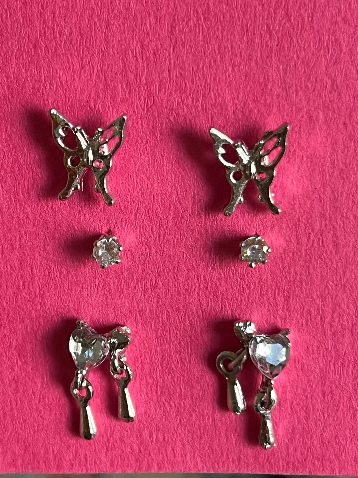 butterfly stud set